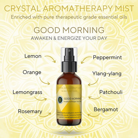 Bodhi Tree Crystal Aromatherapy Mist - Good Morning 120 ml