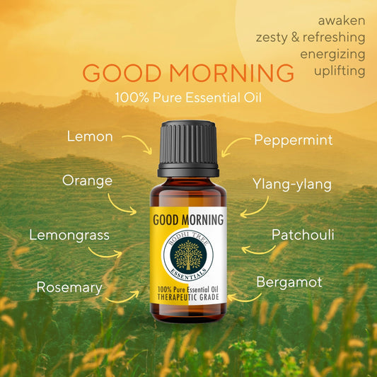 Bodhi Tree 100% Pure Essential Oil Blend - Good Morning - Therapeutic Grade