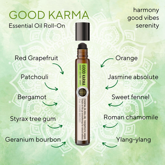 Bodhi Tree Essential Oil Roll-On - Good Karma 10 ml