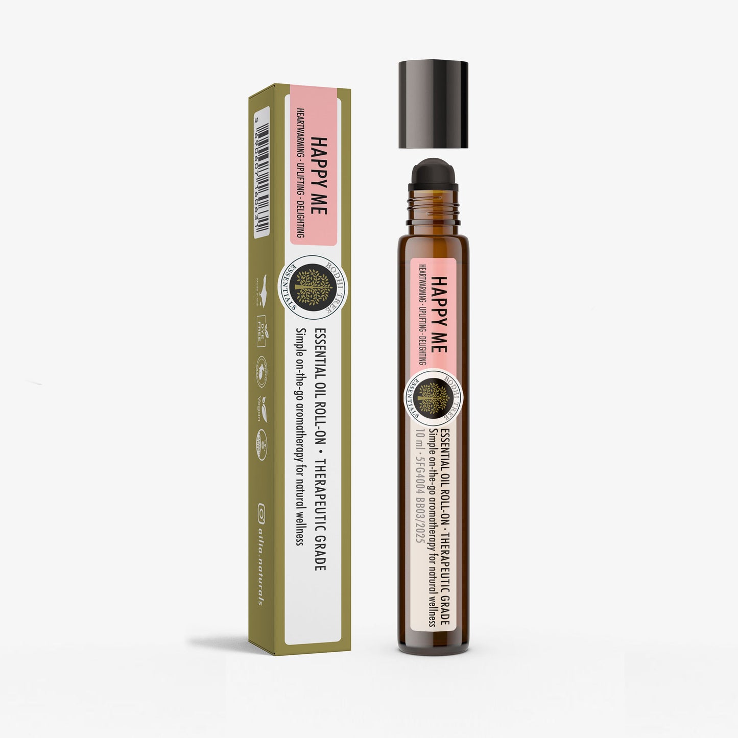 Bodhi Tree Essential Oil Roll-On - Happy Me 10 ml