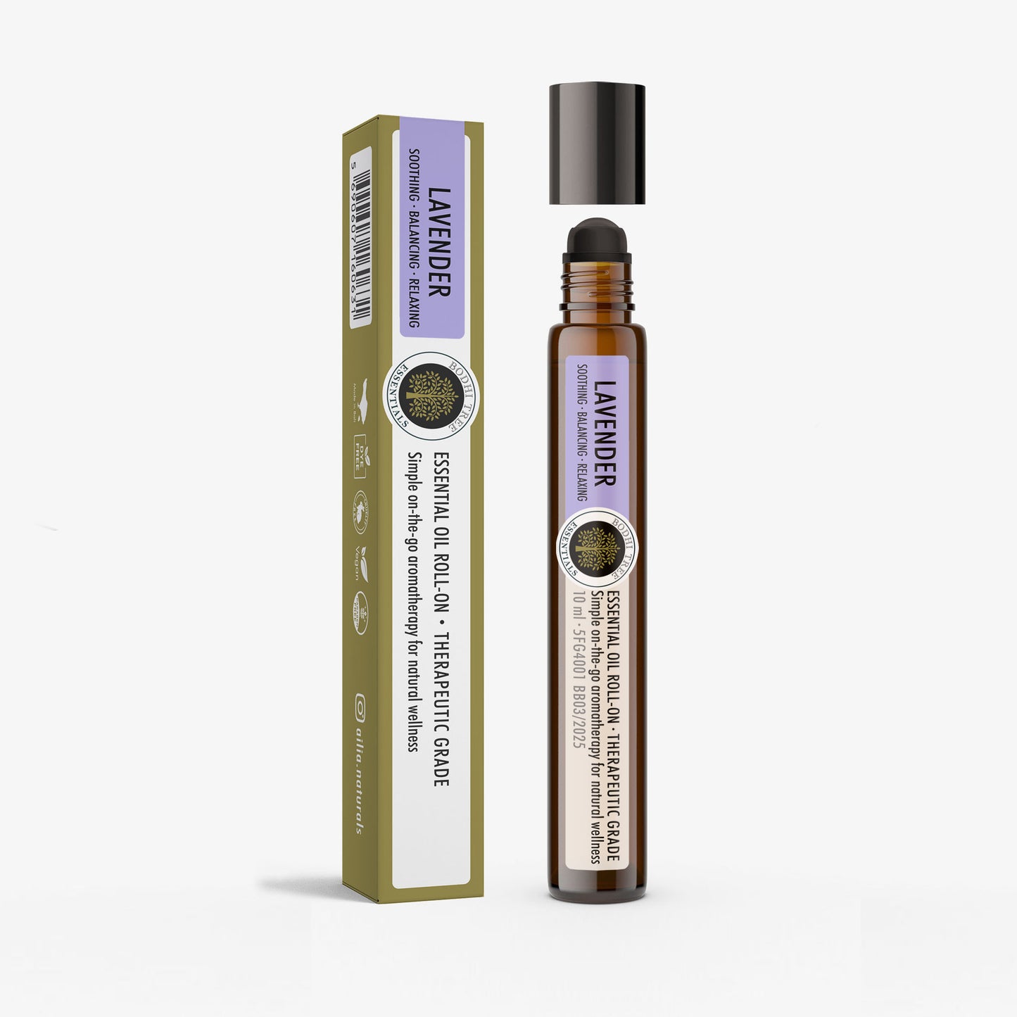 Bodhi Tree Essential Oil Roll-On - Lavender 10 ml