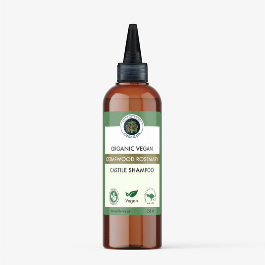 Bodhi Tree Organic Vegan Cedarwood Rosemary Castile Shampoo 250 ml