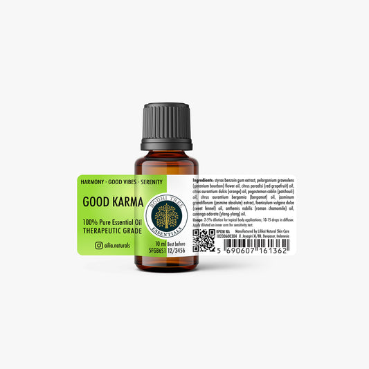 Bodhi Tree 100% Pure Essential Oil Blend - Good Karma - Therapeutic Grade