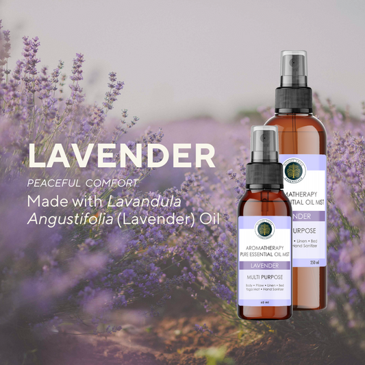 Bodhi Tree Aromatherapy Pure Essential Oil Mist - Lavender 60 ml