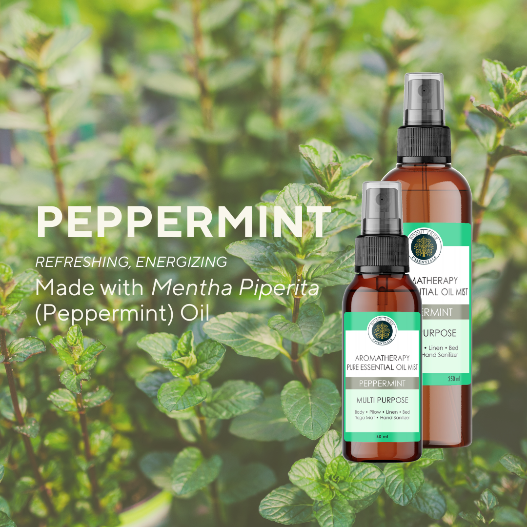 Bodhi Tree Aromatherapy Pure Essential Oil Mist - Peppermint 60 ml