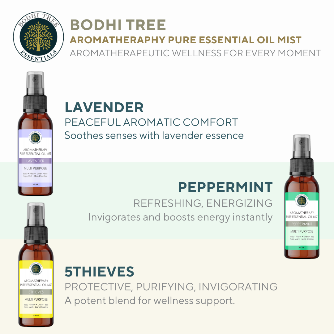 Bodhi Tree Aromatherapy Pure Essential Oil Mist - Lavender 60 ml