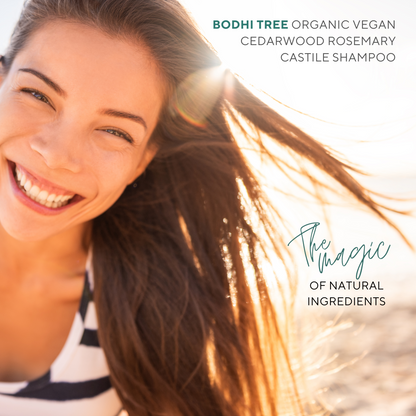 Bodhi Tree Organic Vegan Cedarwood Rosemary Castile Shampoo 250 ml