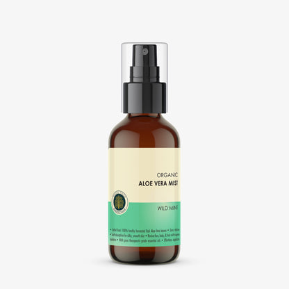 Bodhi Tree Organic Aloe Vera Mist - Wild Mint 120 ml