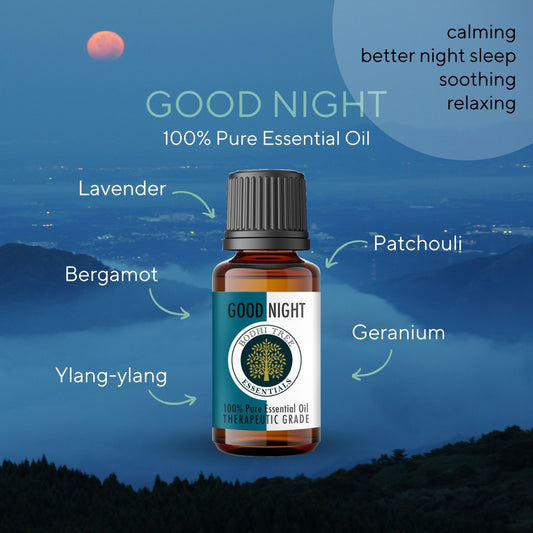 Bodhi Tree 100% Pure Essential Oil Blend - Good Night - Therapeutic Grade