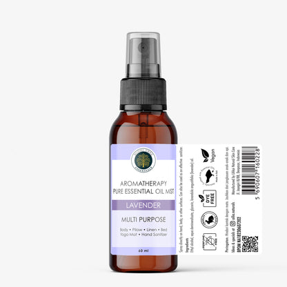 Bodhi Tree Aromatherapy Pure Essential Oil Mist - Lavender 60 ml