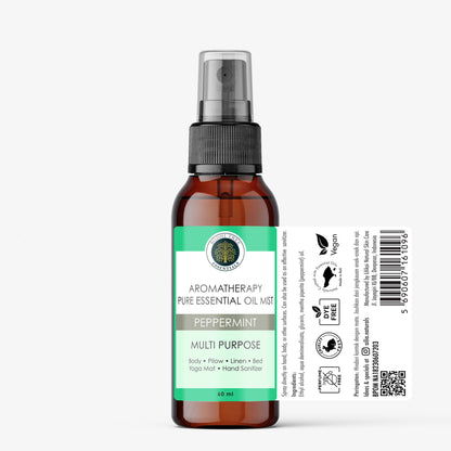Bodhi Tree Aromatherapy Pure Essential Oil Mist - Peppermint 60 ml