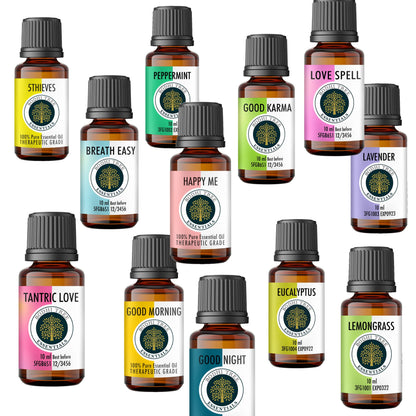 Bodhi Tree 100% Pure Essential Oil Blend - Good Karma - Therapeutic Grade