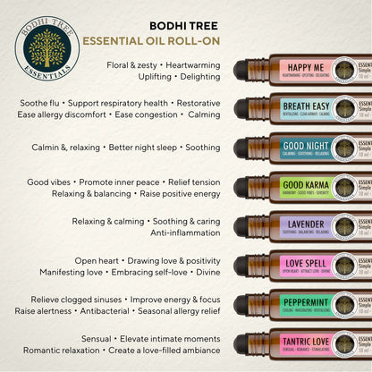 Bodhi Tree Essential Oil Roll-On - Breath Easy 10 ml