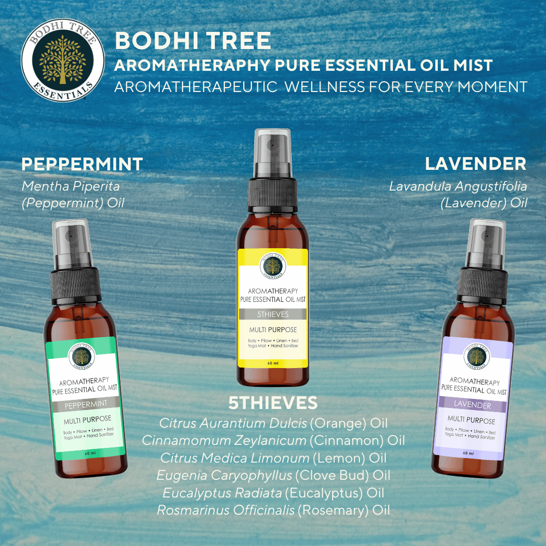 Bodhi Tree Aromatherapy Pure Essential Oil Mist - Lavender 60 ml