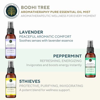 Bodhi Tree Aromatherapy Pure Essential Oil Mist - Lavender 60 ml